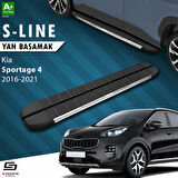 S-Dizayn Kia Sportage 4 S-Line Krom Yan Basamak 173 Cm 2016-2021 A+ Kalite