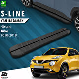 S-Dizayn Nissan Juke S-Line Siyah Yan Basamak 173 Cm 2010-2018 A+ Kalite
