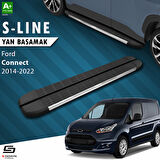 S-Dizayn Ford Connect 2 S-Line Krom Yan Basamak 183 Cm 2014-2023 A+ Kalite