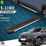 S-Dizayn Kia Sorento 3 S-Line Aluminyum Yan Basamak 183 Cm 2014-2020 A+ Kalite