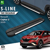 S-Dizayn Renault Captur 2 S-Line Aluminyum Yan Basamak 183 Cm 2020 Üzeri A+ Kalite