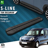 S-Dizayn Renault Kangoo S-Line Siyah Yan Basamak 183 Cm 1998-2007 A+ Kalite