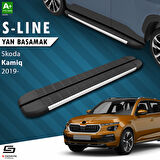 S-Dizayn Skoda Kamiq S-Line Aluminyum Yan Basamak 183 Cm 2019 Üzeri A+ Kalite