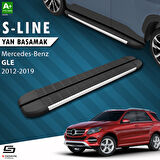 S-Dizayn Mercedes GLE W166 S-Line Aluminyum Yan Basamak 193 Cm 2012-2019 A+ Kalite