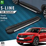 S-Dizayn Skoda Kodiaq S-Line Krom Yan Basamak 193 Cm 2017 Üzeri A+ Kalite