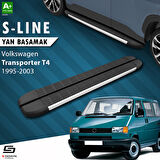 S-Dizayn VW Transporter T4 Kısa Şase S-Line Aluminyum Yan Basamak 213 Cm 1995-2003 A+ Kalite