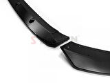 S-Dizayn VW Golf 8 ABS Plastik Ön Tampon Alt Lip 3 Prç. 2020-2024 A+Kalite