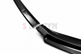 S-Dizayn VW Golf 7 ABS Plastik Ön Tampon Alt Lip 3 Prç. 2013-2018 A+Kalite