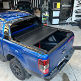 S-Dizayn Ford Ranger 3 Wildtrak S-Back Sürgülü Kapak Siyah V1 2016-2022