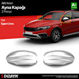 S-Dizayn Fiat Egea Cross Abs Krom Ayna Kapağı 2 Prç. 2020 Üzeri