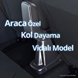 S-Dizayn Opel Astra H ABS Vidalı Kol Dayama Kolçak Siyah 2004-2009 A+Kalite