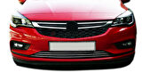 S-Dizayn Opel Astra K HB Krom Ön Tampon Alt Çıtası 3 Prç 2015-2022 (Sensörsüz)