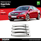 S-Dizayn Opel Insignia Krom Kapı Kolu 4 Kapı 2008-2016