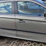 S-Dizayn Citroen C-Elysee ABS Plastik Yan Kapı Koruma Çıtası 2013-2017 A+ Kalite