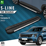 S-Dizayn Kia Sorento 4 S-Line Krom Yan Basamak 183 Cm 2022 Üzeri A+ Kalite
