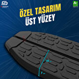 S-Dizayn MG E-HS Evo Siyah Yan Basamak 183 Cm 2021 Üzeri A+ Kalite