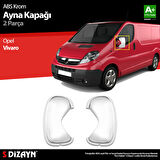 S-Dizayn Opel Vivaro ABS Krom Ayna Kapağı 2 Prç 2010-2014