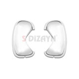 S-Dizayn Opel Vivaro ABS Krom Ayna Kapağı 2 Prç 2010-2014