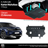 S-Dizayn Citroen C5 Aircross Çelik Karter Muhafaza Koruma 2017 Üzeri A+ Kalite