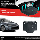 S-Dizayn Toyota Corolla 1.6 Benzinli Çelik Karter Muhafaza Koruma 2019 Üzeri A+ Kalite