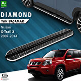 S-Dizayn Nissan X-Trail T31 Diamond Krom Yan Basamak 173 Cm 2007-2014 A+ Kalite