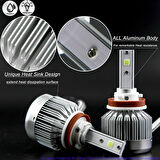 Space Led Far Ampulü H11-3500LMX2-30W-12V Buz Mavisi / LAAM705