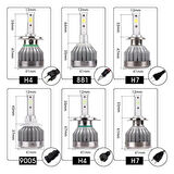 Space Led Far Ampulü H11-3500LMX2-30W-12V Buz Mavisi / LAAM705