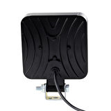 Space Sis ve çalışma lambası kare 9 led 27w 12-24v adet/ LASS309