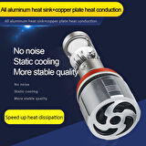 Premium led far ampulü çift lensli h11 / LAAM958-2