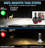 Led far ampulü canbus 110W 22000LM H11 12V / LAAM923