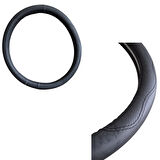 Direksiyon kılıfı 38 cm siyah / DIKI404