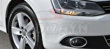 S-Dizayn VW Jetta Krom Sis Farı Çerçevesi 2 Prç 2011-2014