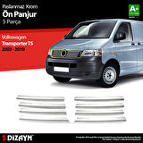 S-Dizayn VW T5 Transporter Krom Ön Panjur 8 Prç 2003-2010
