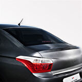 Citroen C-Elysee Bagaj Alt Çıta Krom 2012 ve Sonrası