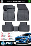 Renault Megane 4 3D Pro Havuzlu Paspas 2016-2021 A+ Kalite