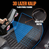 S-Dizayn Seat Leon 3D Pro Havuzlu Paspas 2012-2020 A+ Kalite