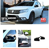 Sandero Batman Ayna Kapağı Piano Black / 2009 - 2020
