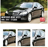 S Class W221 Batman Ayna Kapağı Piano Black / 2010-2013