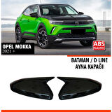 Mokka Batman Ayna Kapağı Piano Black / 2021 Sonrası