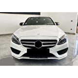 W205 Batman Ayna Kapağı Piano Black / 2015-2019