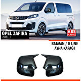 Zafira Batman Ayna Kapağı Piano Black / 2021 Sonrası