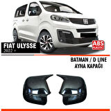 Ulysse Batman Ayna Kapağı Piano Black / 2022 Sonrası