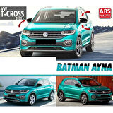 T-Cross Batman Ayna Kapağı Piano Black / 2017 Sonrası