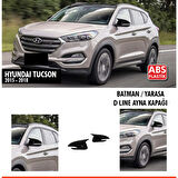 Tucson Batman Ayna Kapağı Piano Black / 2015-2018 Sinyalli