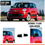 500 L Batman Ayna Kapağı Piano Black / 2013 - 2021