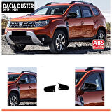 Duster 2 Batman Ayna Kapağı Piano Black / 2018-