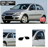 Corsa C Batman Ayna Kapağı Piano Black / 2000-2006