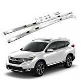 Honda Crv Uyumlu Tavan Çıtası 2018- Oem Style Silver Gümüş