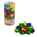 Oyuncak Bloklar Mutlu  Bloklar 48 Parça
