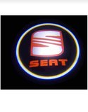 SEAT KAPI ALTI LED AYDINLATMA ARAÇ LOGOLU 4 KAPILIK